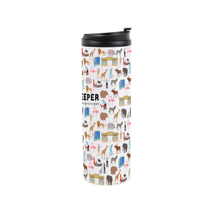 Purely Home Zookeeper Travel Flask