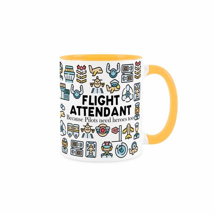 Purely Home Flight Attendant Ceramic Mug