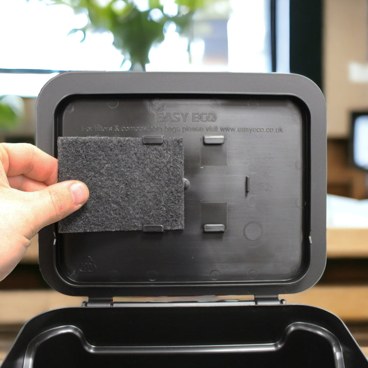 Easy Eco Black Kitchen Caddy - 5L Size