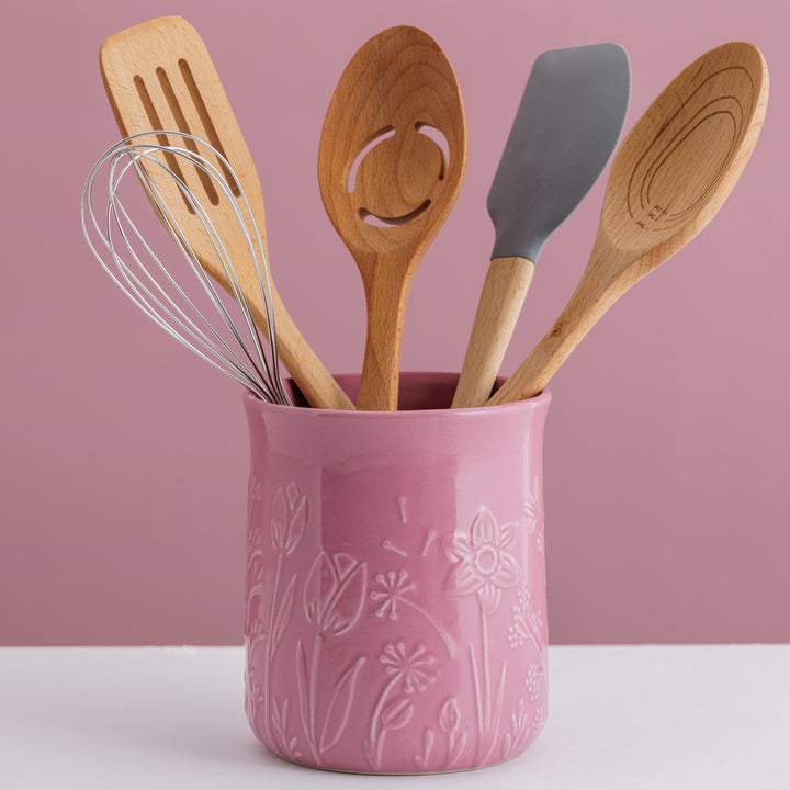 Mason Cash In the Meadow Pink Utensil Pot