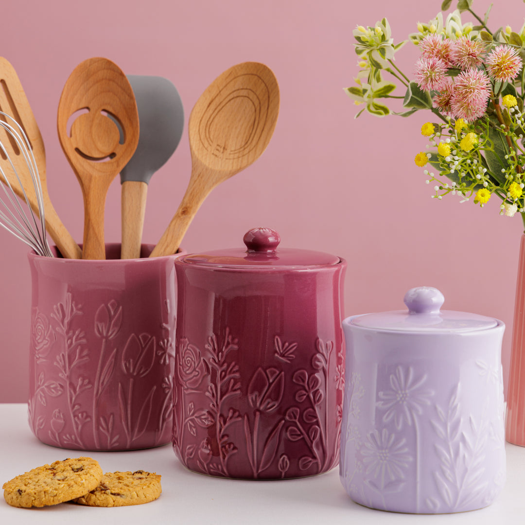 Mason Cash In the Meadow Pink Utensil Pot