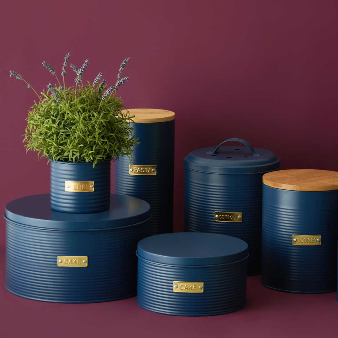 Typhoon Otto Navy Herb Planter
