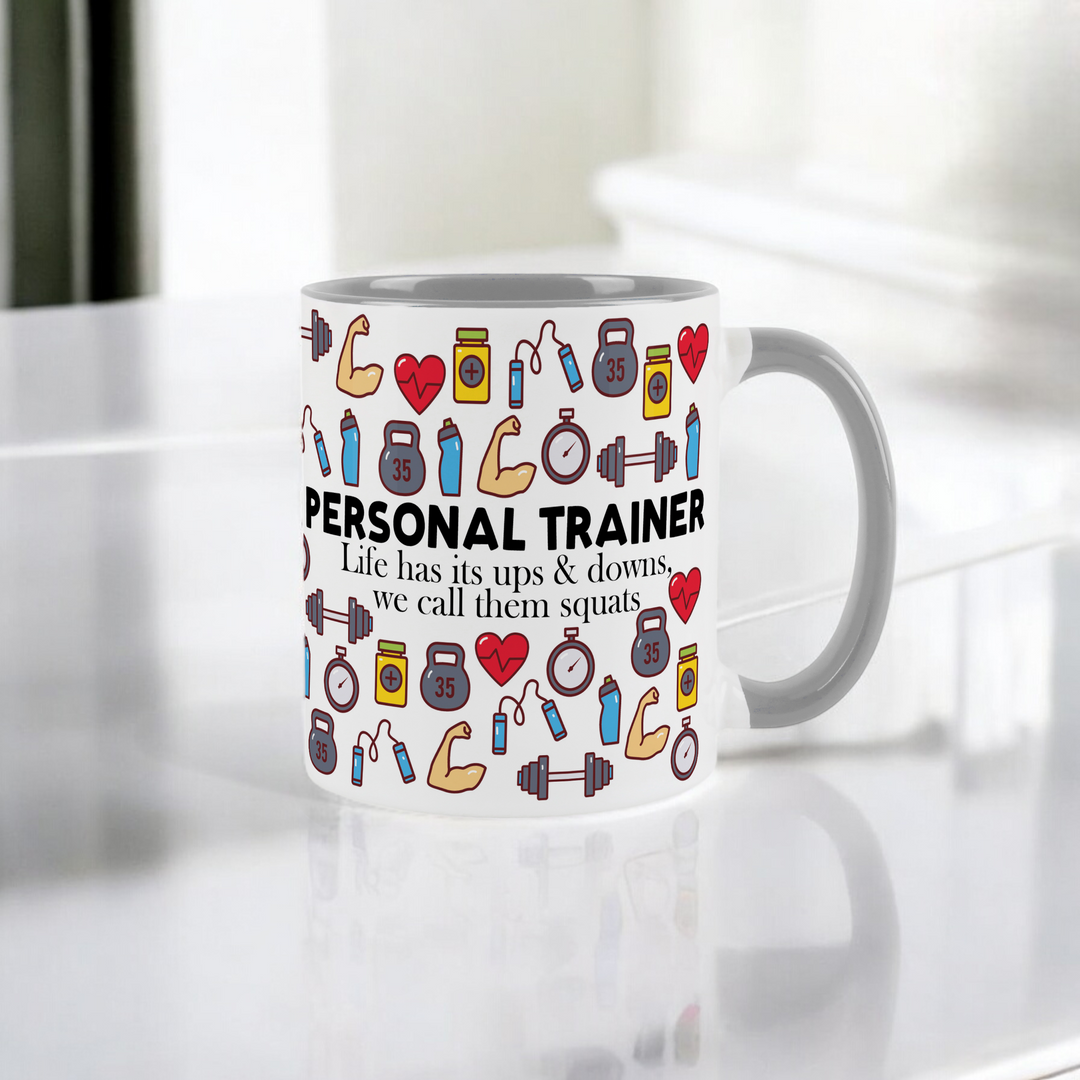 Purely Home Personal Trainer Ceramic Mug