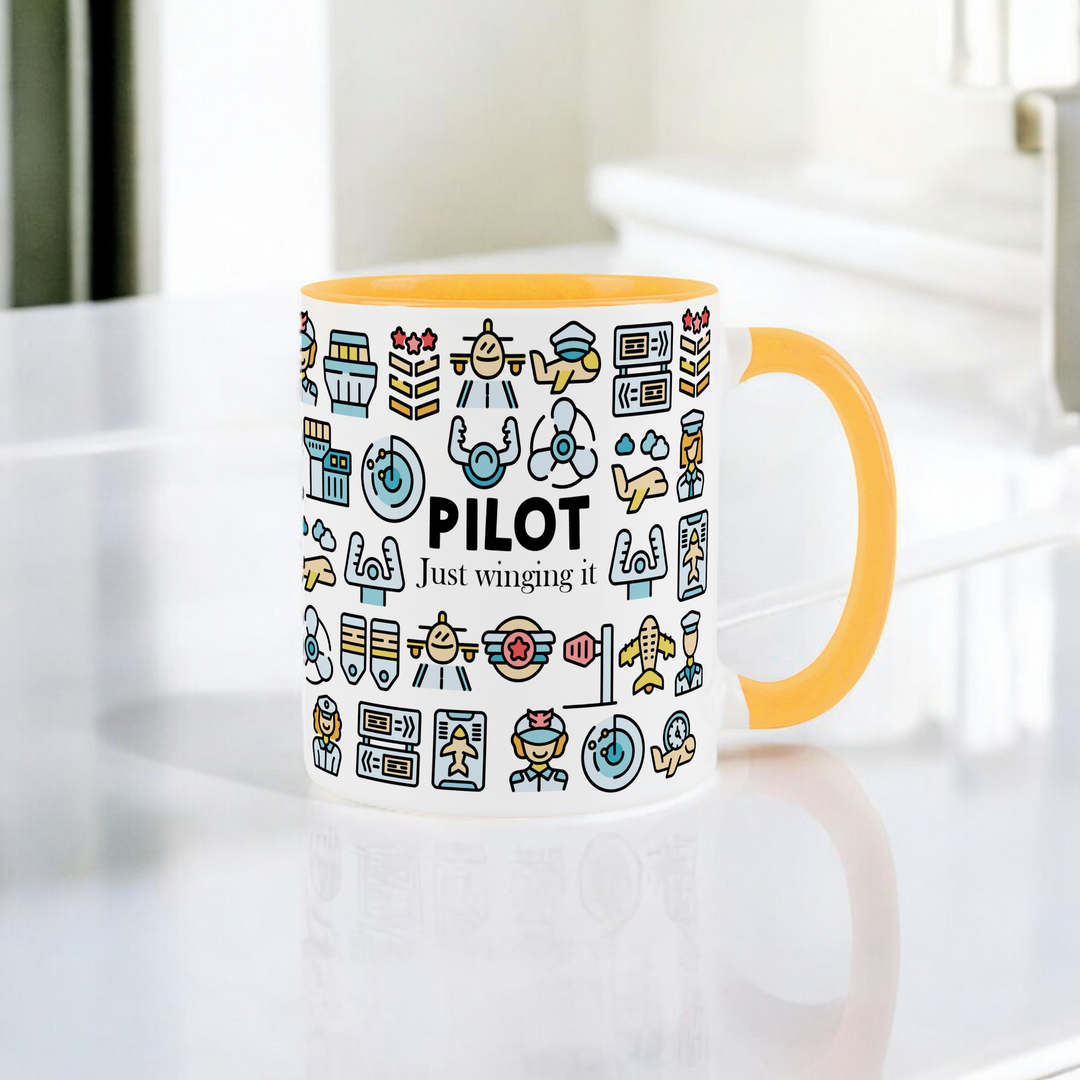 Purely Home Pilot Ceramic Mug