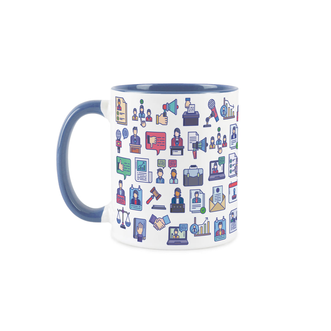 Purely Home Politician Ceramic Mug