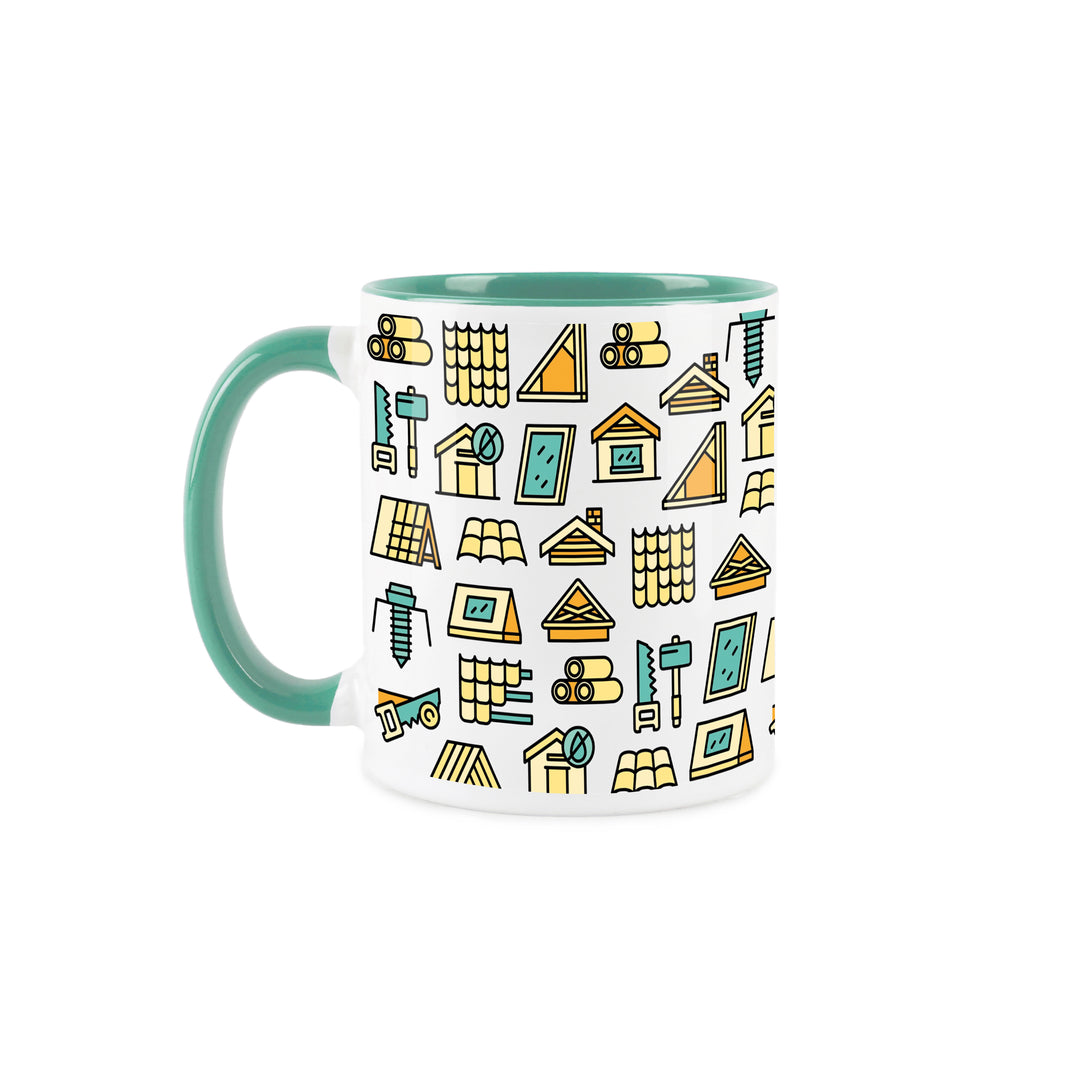 Purely Home Roofer Ceramic Mug