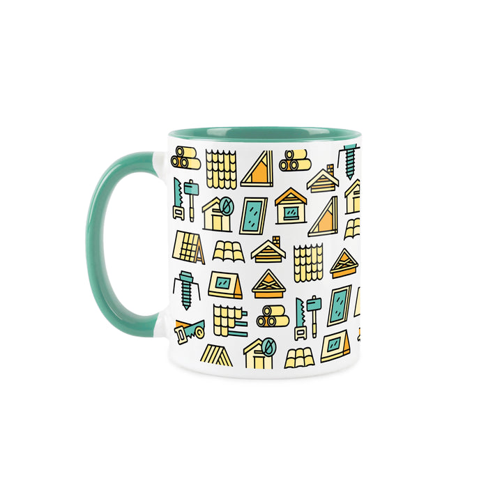 Purely Home Roofer Ceramic Mug