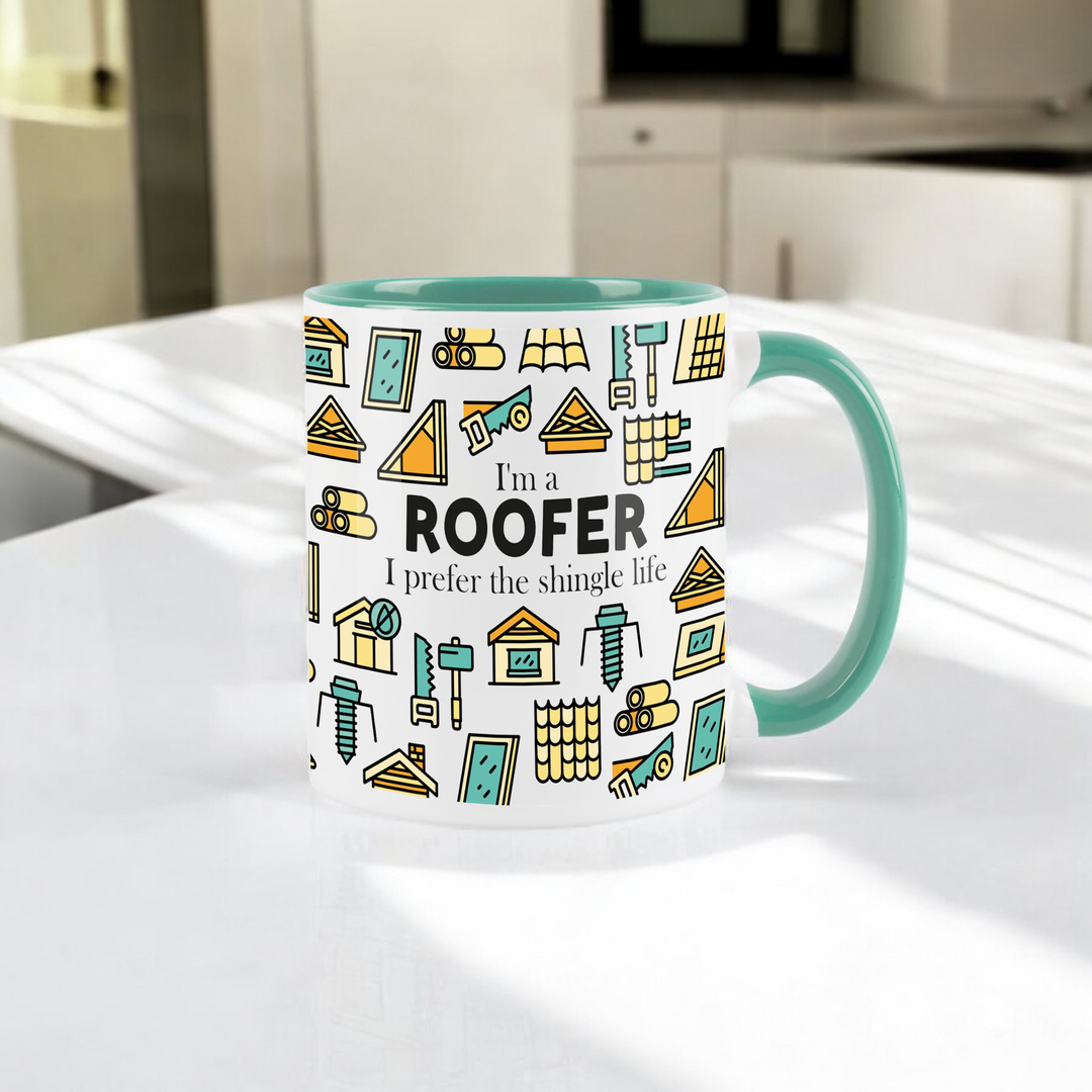 Purely Home Roofer Ceramic Mug