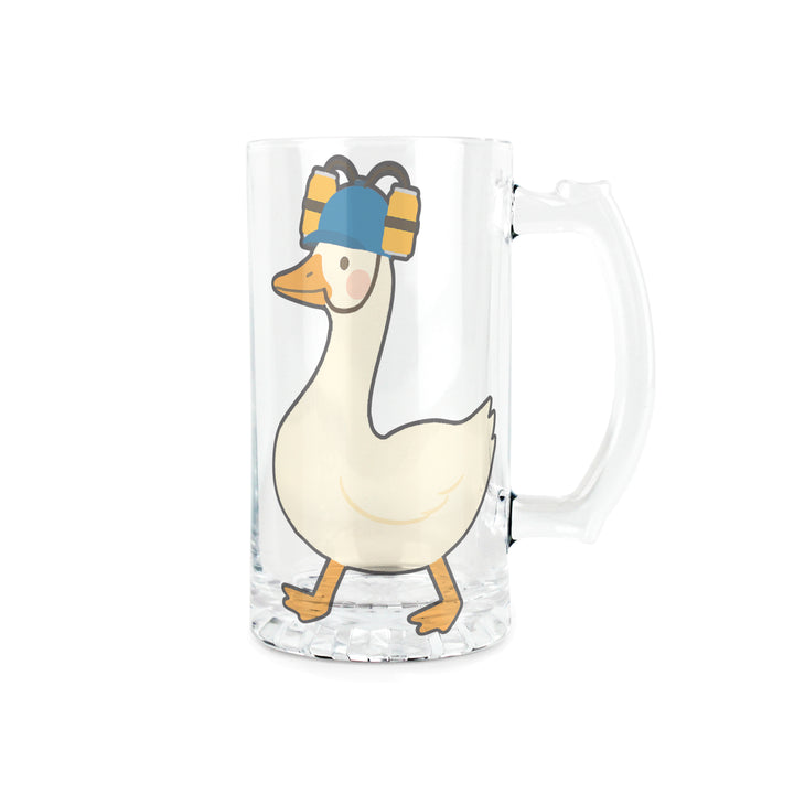 Purely Home Silly Goose Glass Stein