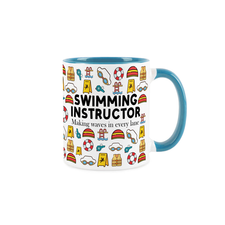 Purely Home Swimming Instructor Ceramic Mug