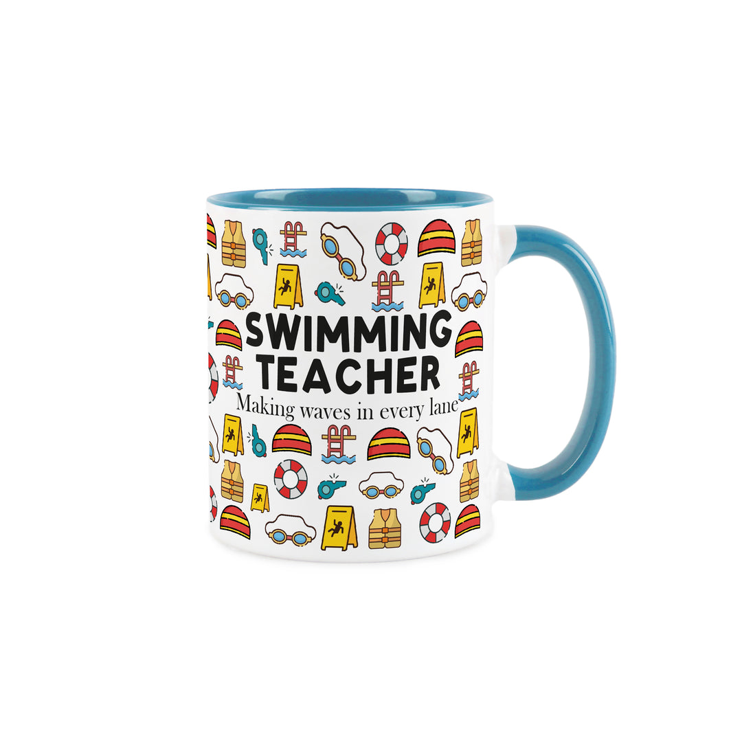 Purely Home Swimming Teacher Ceramic Mug