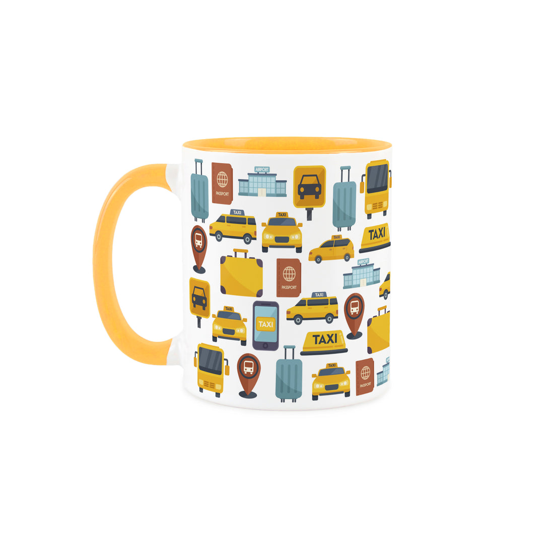 Purely Home Taxi Driver Ceramic Mug