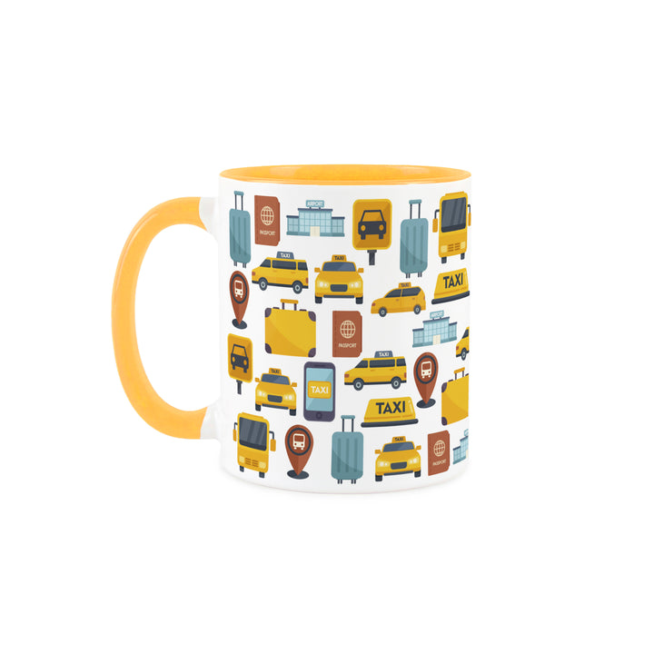 Purely Home Taxi Driver Ceramic Mug