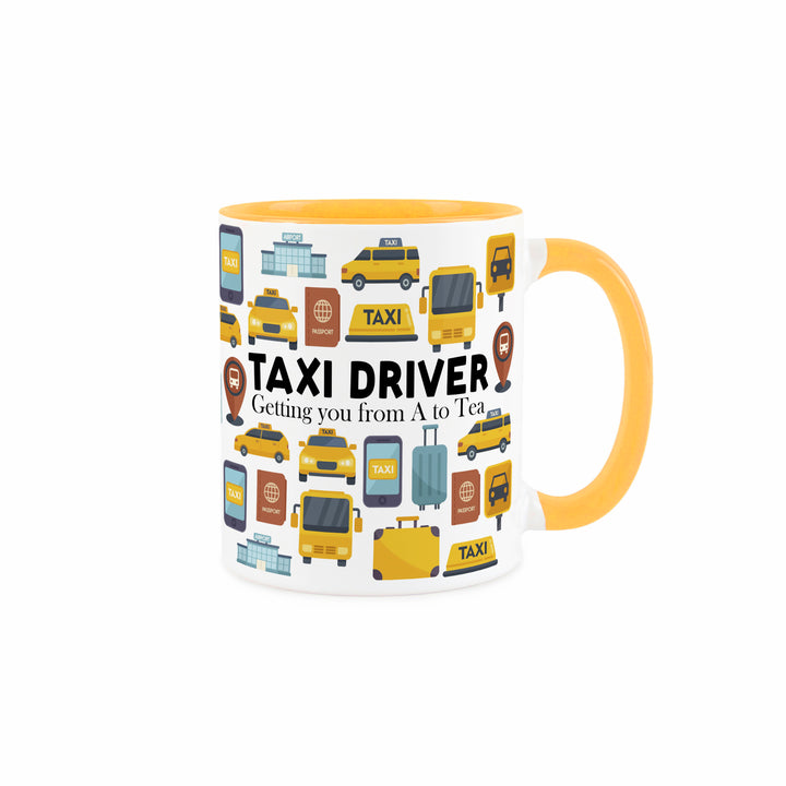 Purely Home Taxi Driver Ceramic Mug