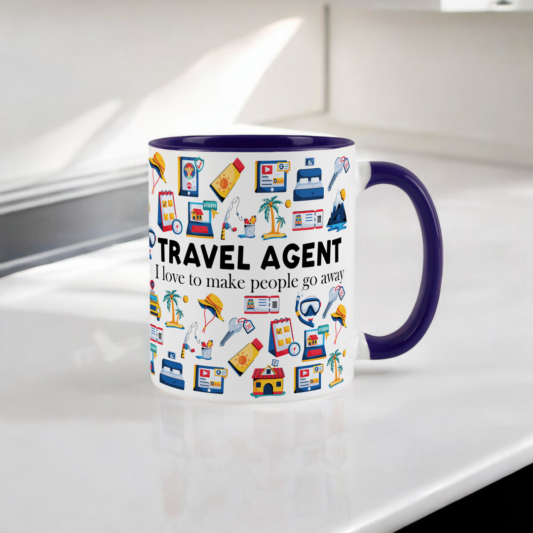 Purely Home Travel Agent Ceramic Mug