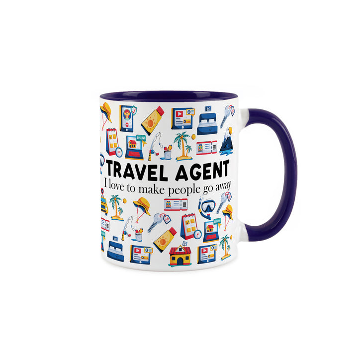 Purely Home Travel Agent Ceramic Mug