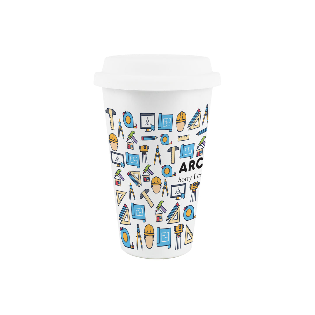 Purely Home Architect Ceramic Travel Mug
