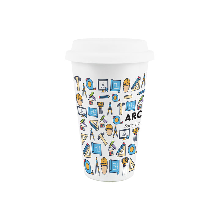 Purely Home Architect Ceramic Travel Mug