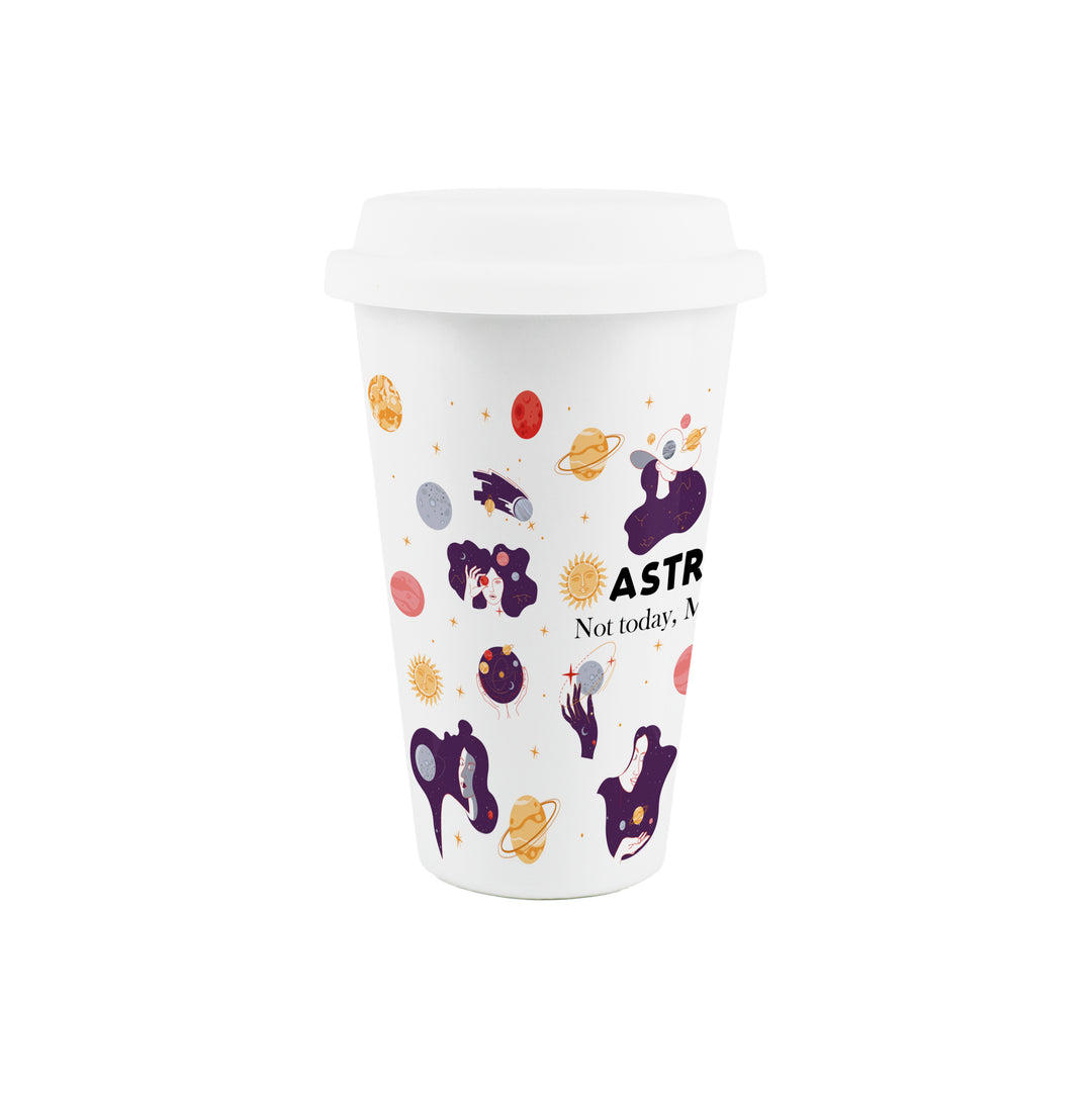 Purely Home Astrologist Ceramic Travel Mug