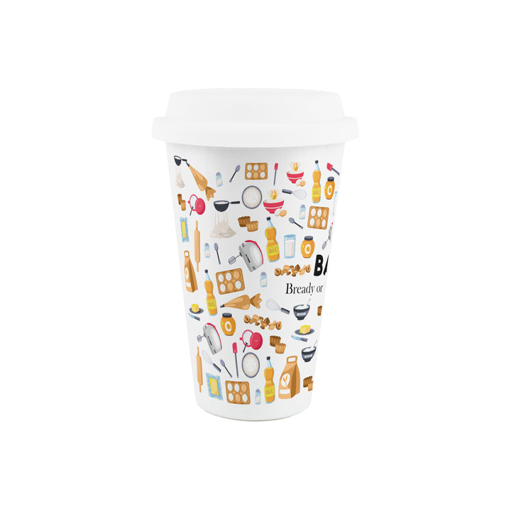Purely Home Baker Ceramic Travel Mug