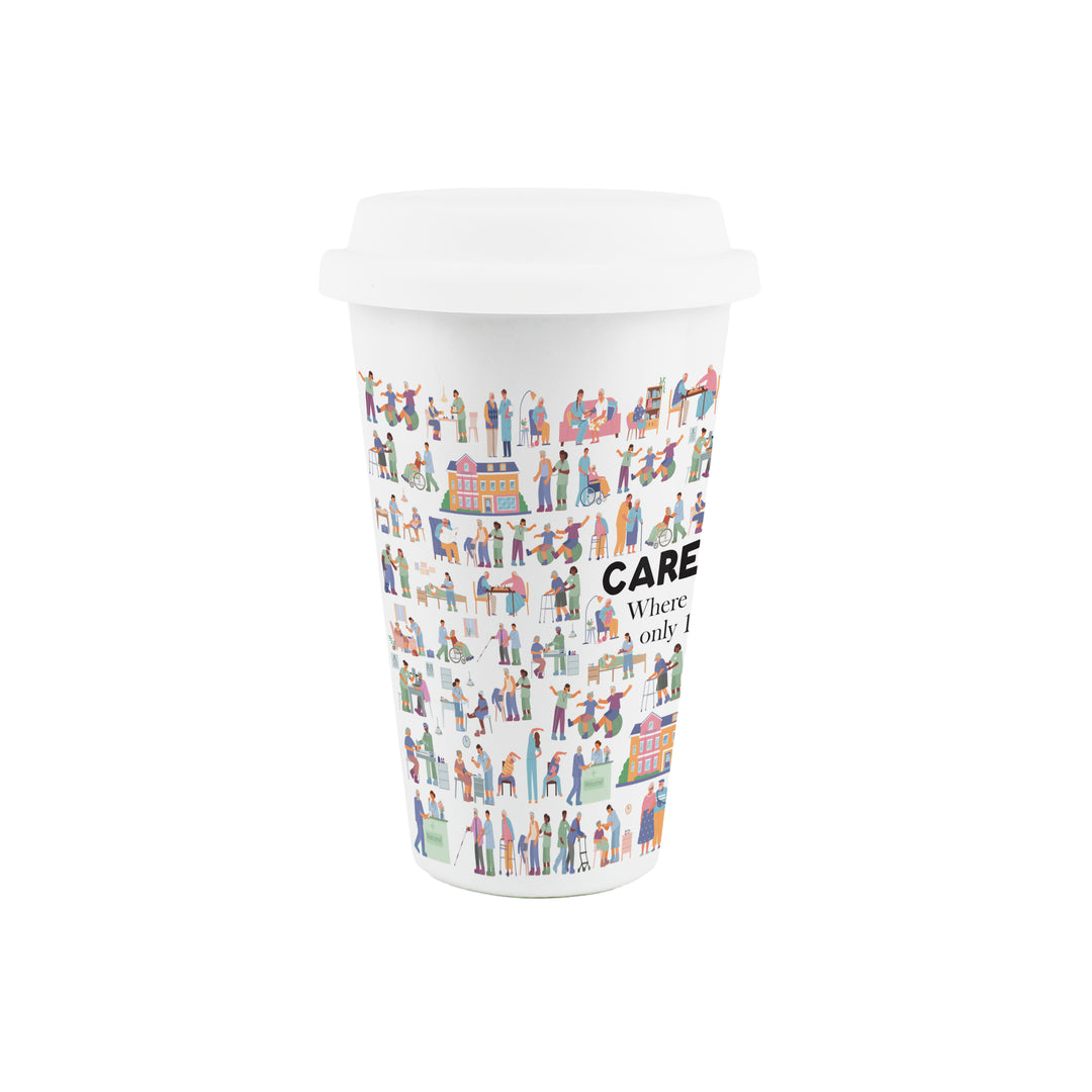 Purely Home Care Worker Ceramic Travel Mug