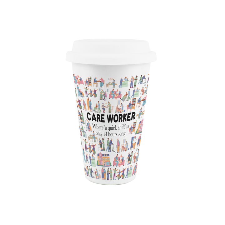 Purely Home Care Worker Ceramic Travel Mug