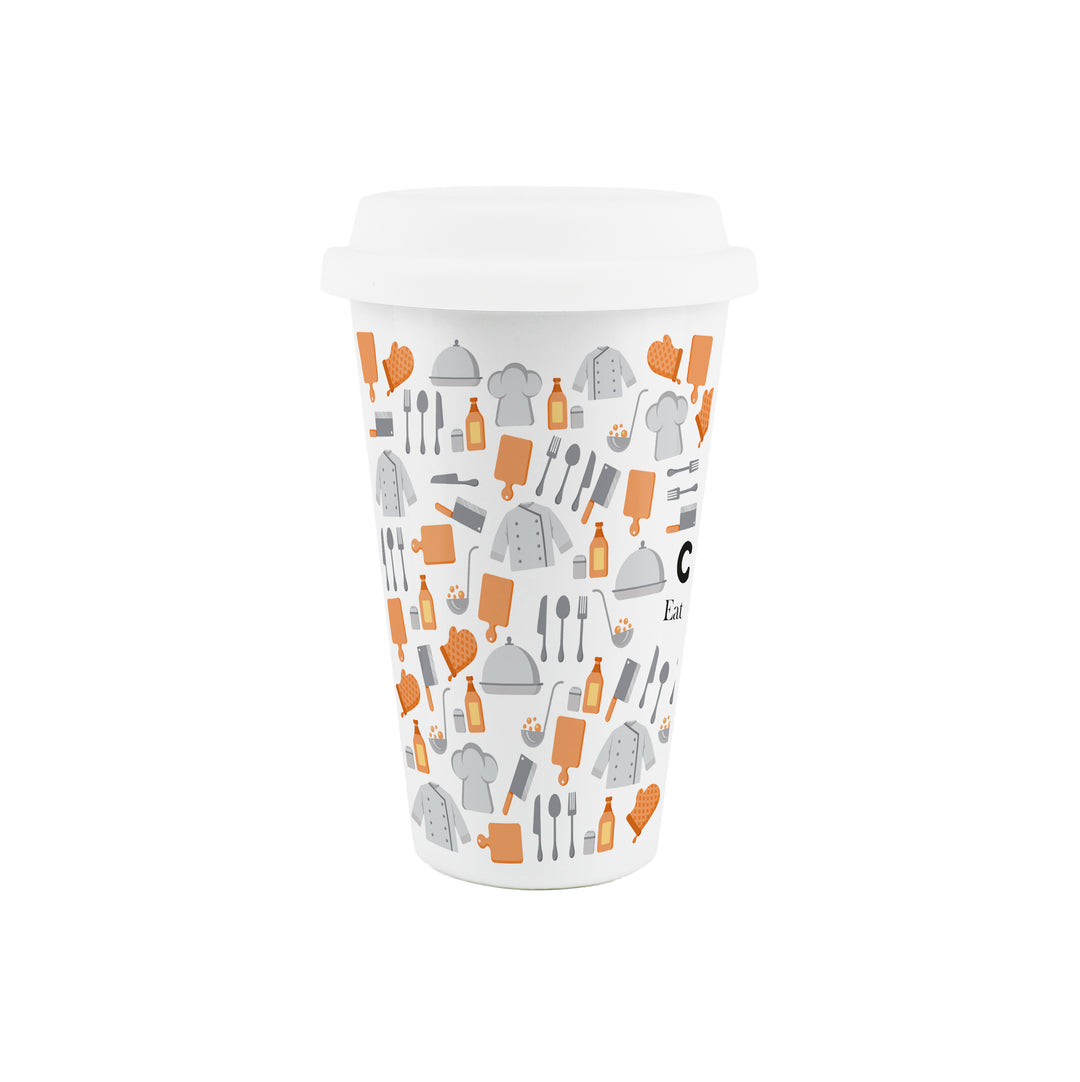 Purely Home Chef Ceramic Travel Mug