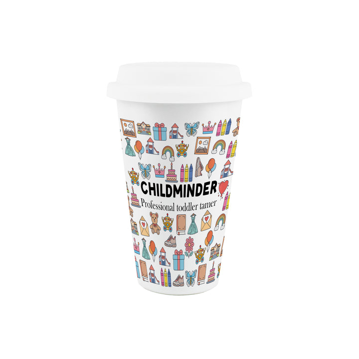 Purely Home Childminder Ceramic Travel Mug