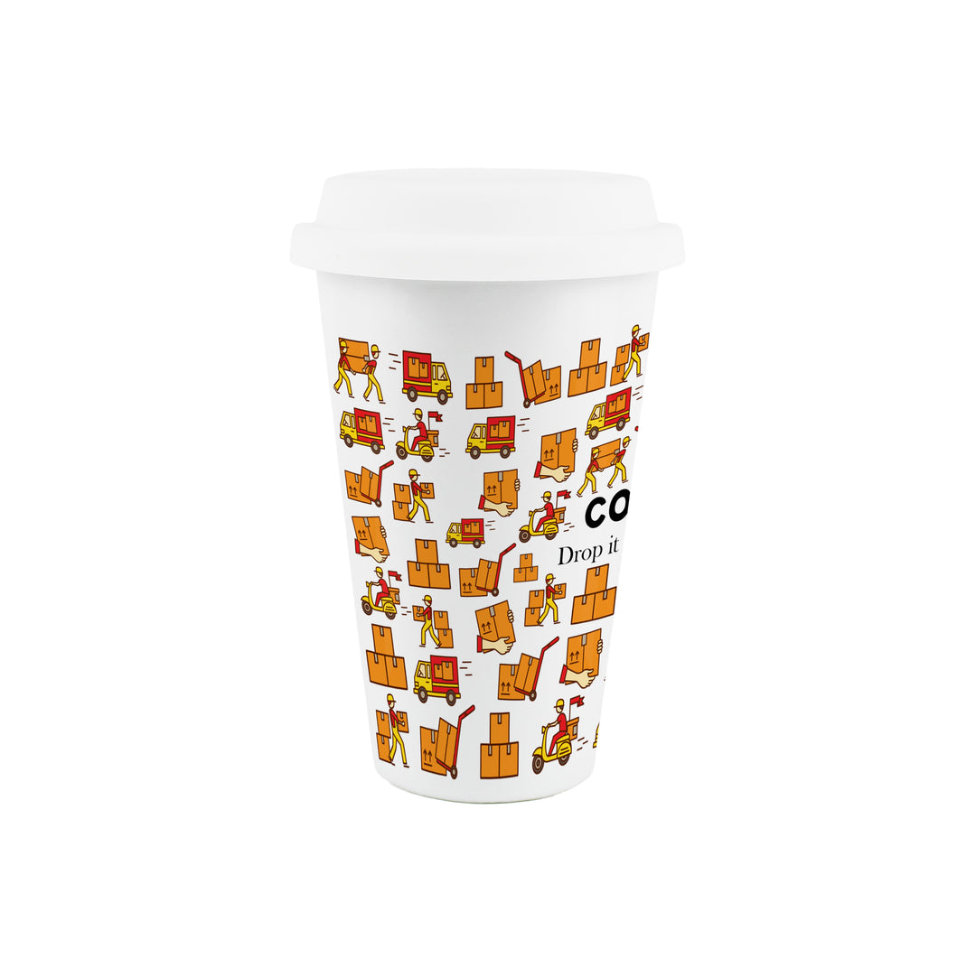 Purely Home Courier Ceramic Travel Mug