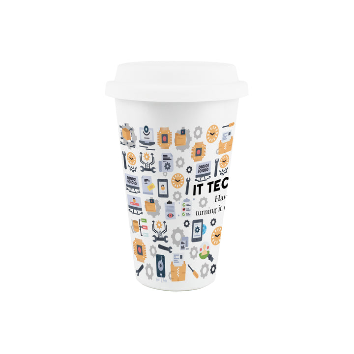 Purely Home IT Technician Ceramic Travel Mug