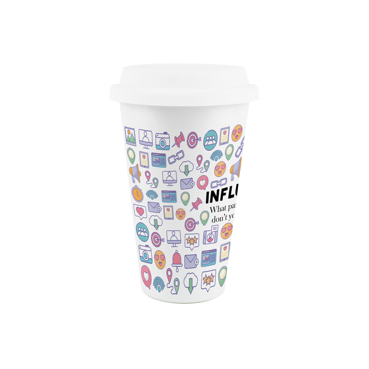 Purely Home Influencer Ceramic Travel Mug