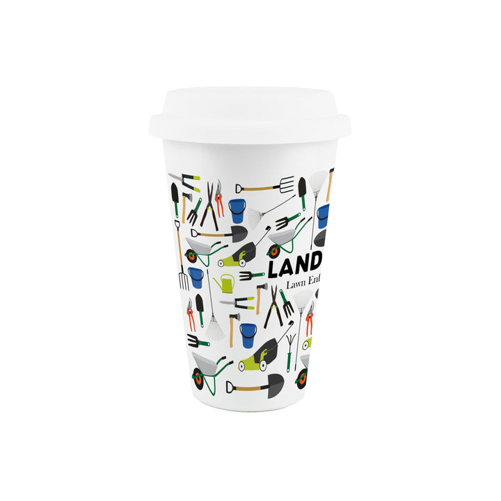 Purely Home Landscaper Ceramic Travel Mug