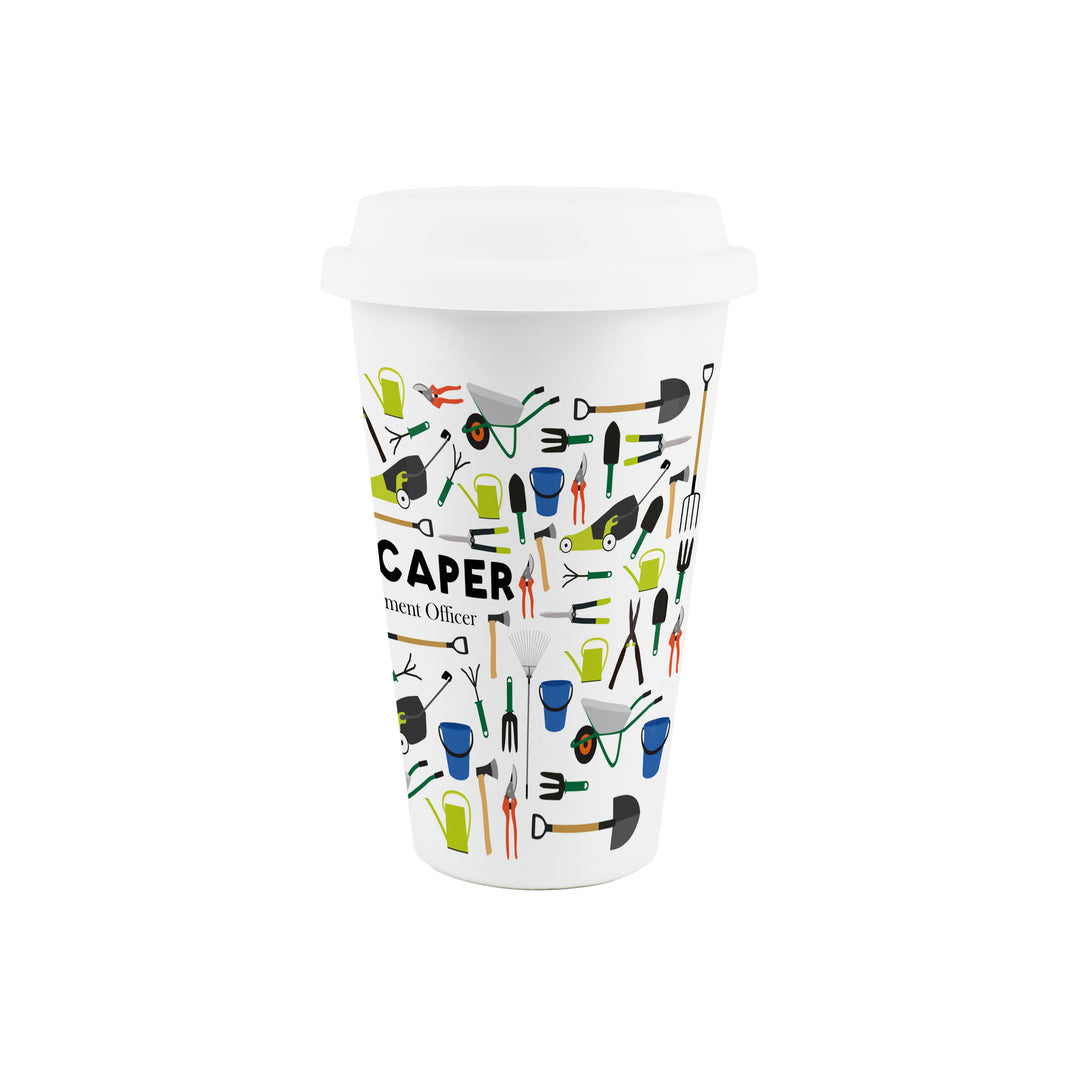 Purely Home Landscaper Ceramic Travel Mug