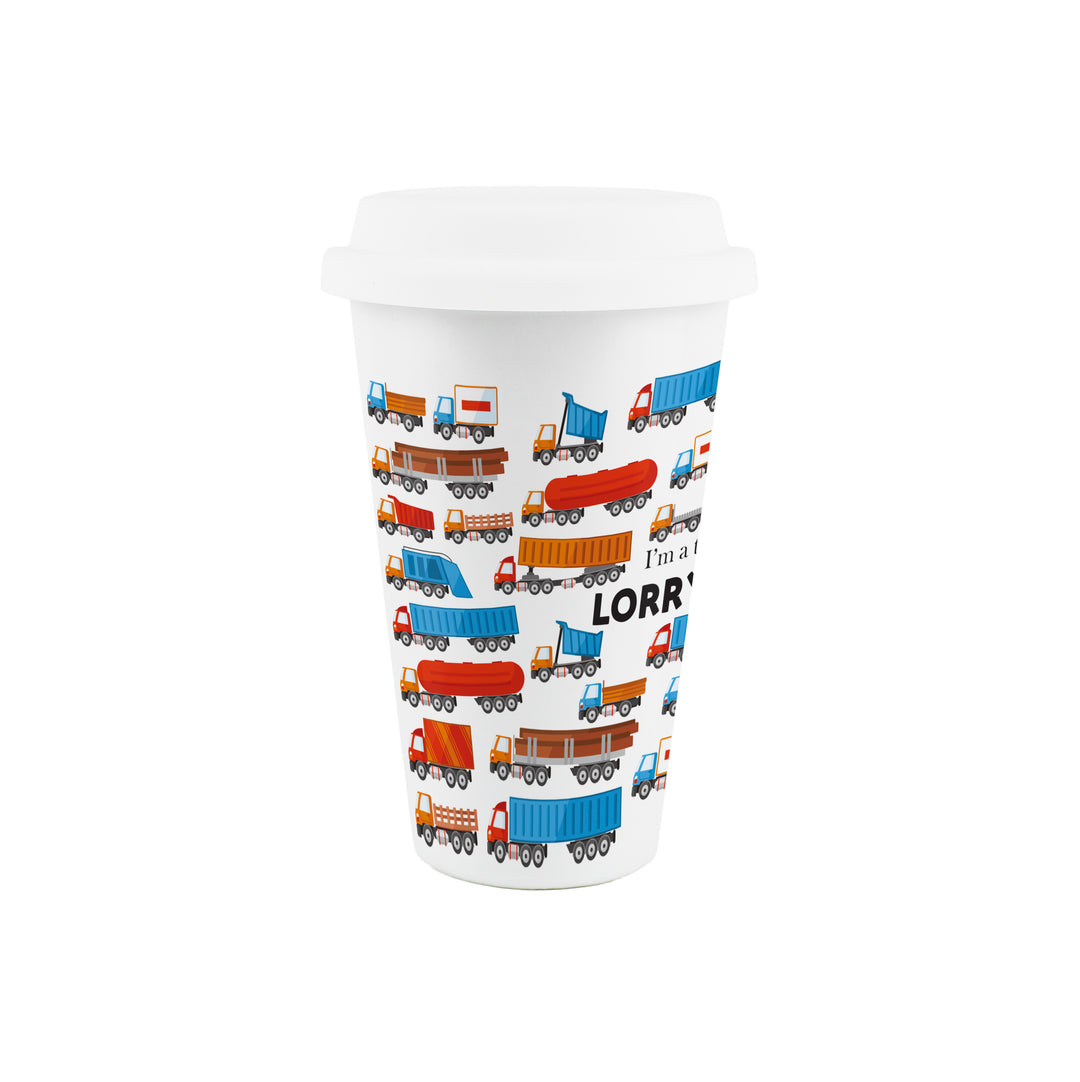 Purely Home Lorry Driver Ceramic Travel Mug