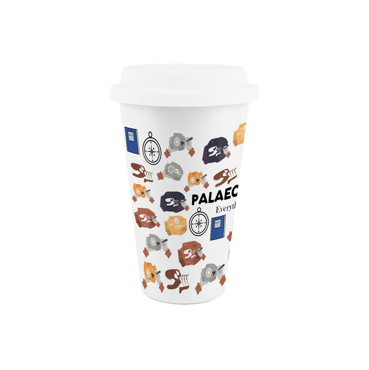Purely Home Palaeontologist Ceramic Travel Mug