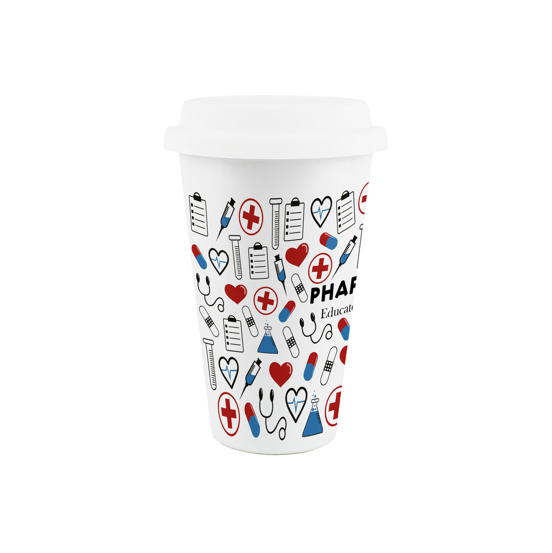 Purely Home Pharmacist Ceramic Travel Mug