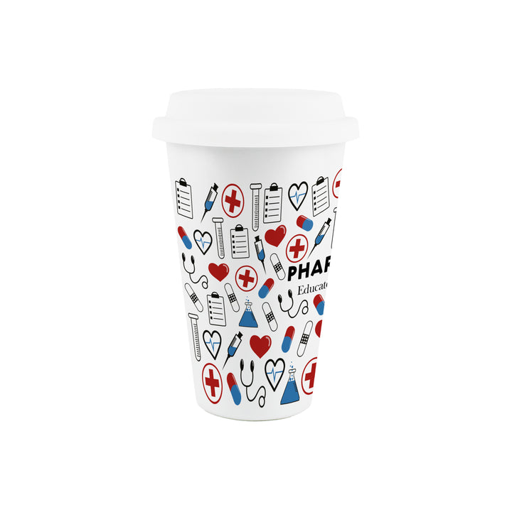 Purely Home Pharmacist Ceramic Travel Mug