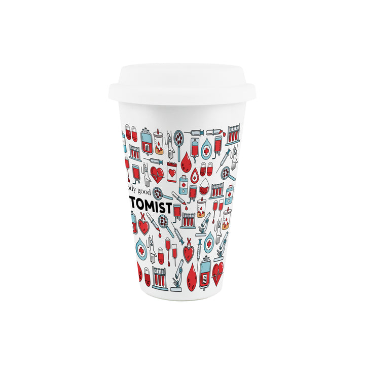 Purely Home Phlebotomist Ceramic Travel Mug
