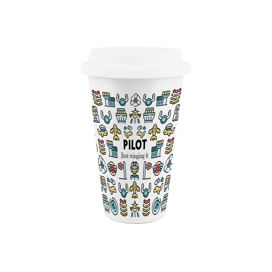 Purely Home Pilot Ceramic Travel Mug