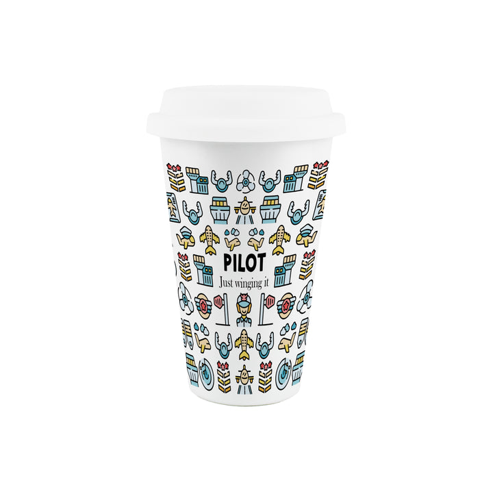 Purely Home Pilot Ceramic Travel Mug