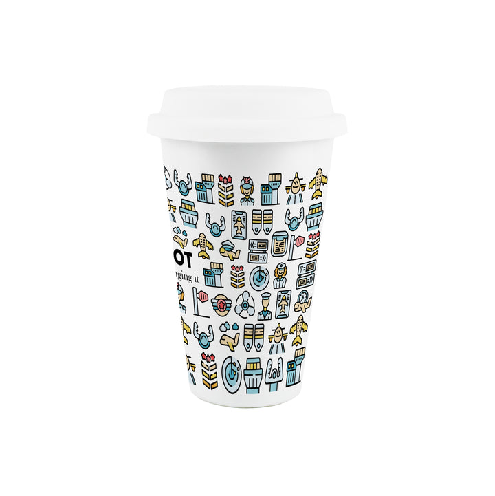 Purely Home Pilot Ceramic Travel Mug