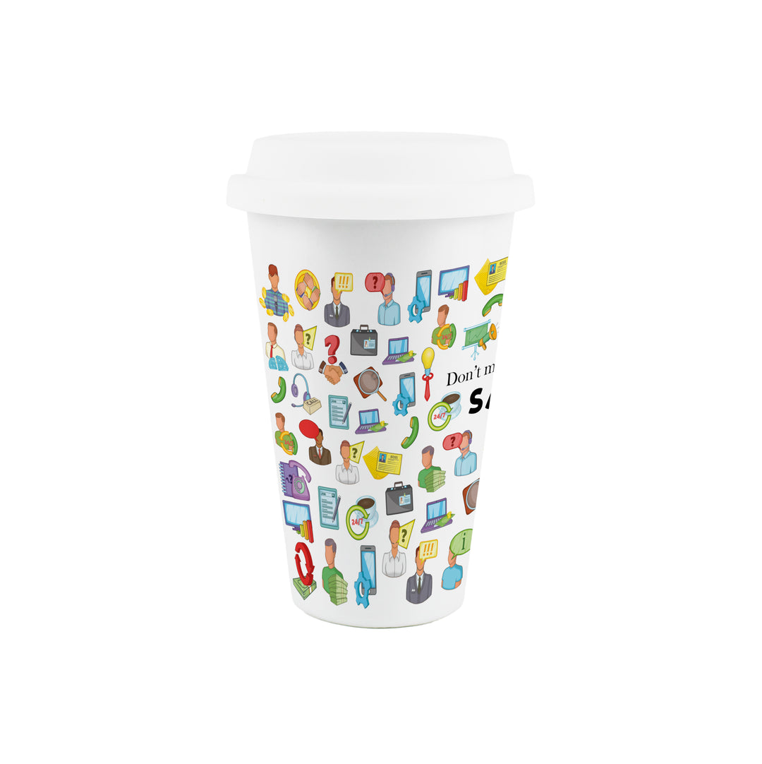 Purely Home Salesperson Ceramic Travel Mug