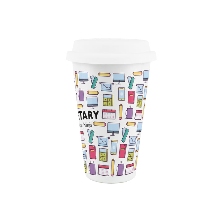 Purely Home Secretary Ceramic Travel Mug