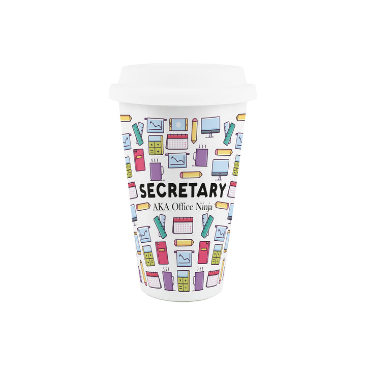 Purely Home Secretary Ceramic Travel Mug