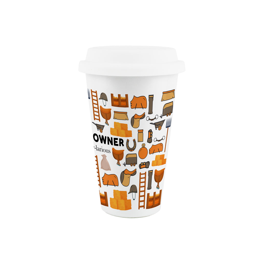 Purely Home Stable Owner Ceramic Travel Mug