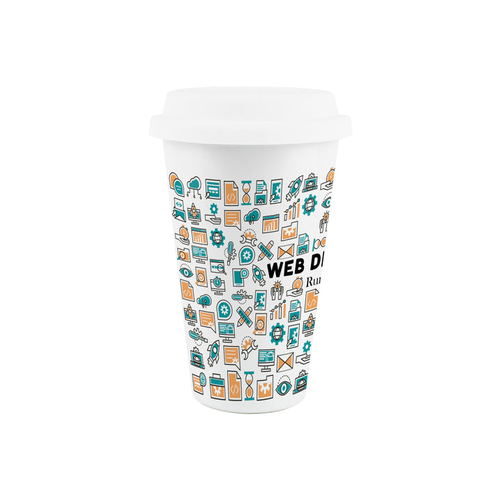 Purely Home Web Developer Ceramic Travel Mug