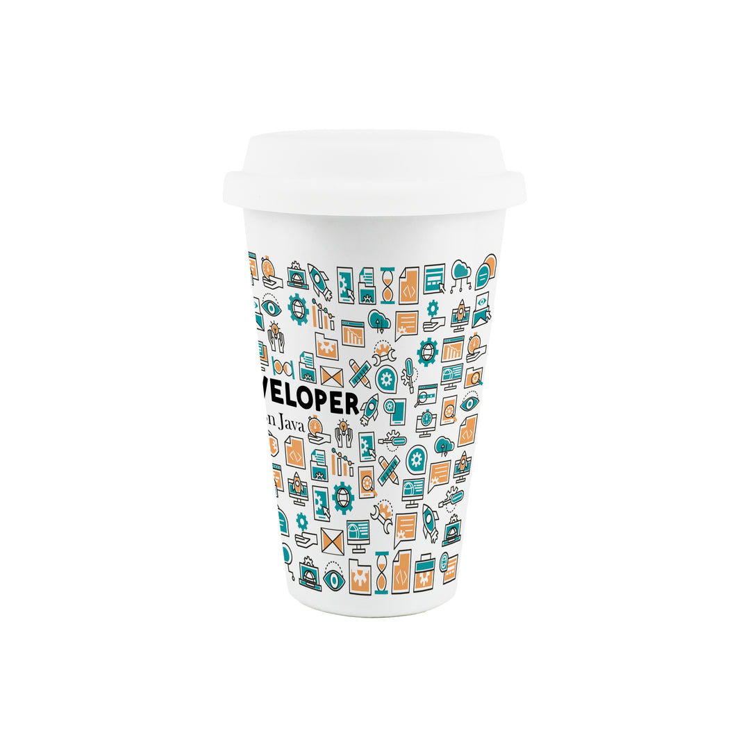 Purely Home Web Developer Ceramic Travel Mug