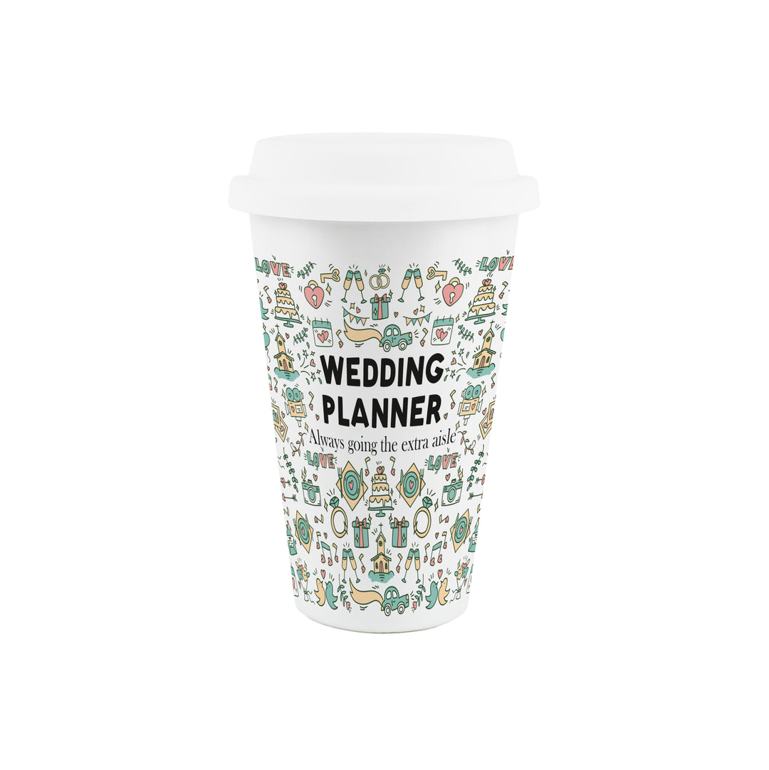 Purely Home Wedding Planner Ceramic Travel Mug