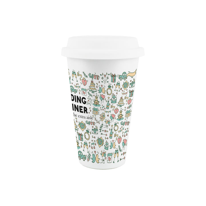Purely Home Wedding Planner Ceramic Travel Mug