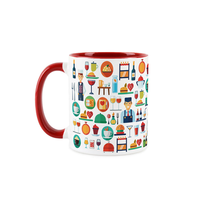 Purely Home Waiter Ceramic Mug